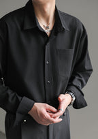 Elias Textured Short Sleeve Button Up Shirt 6