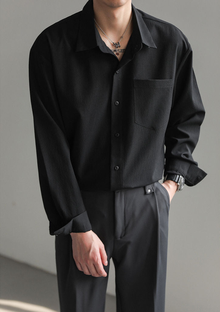 Elias Textured Short Sleeve Button Up Shirt 7