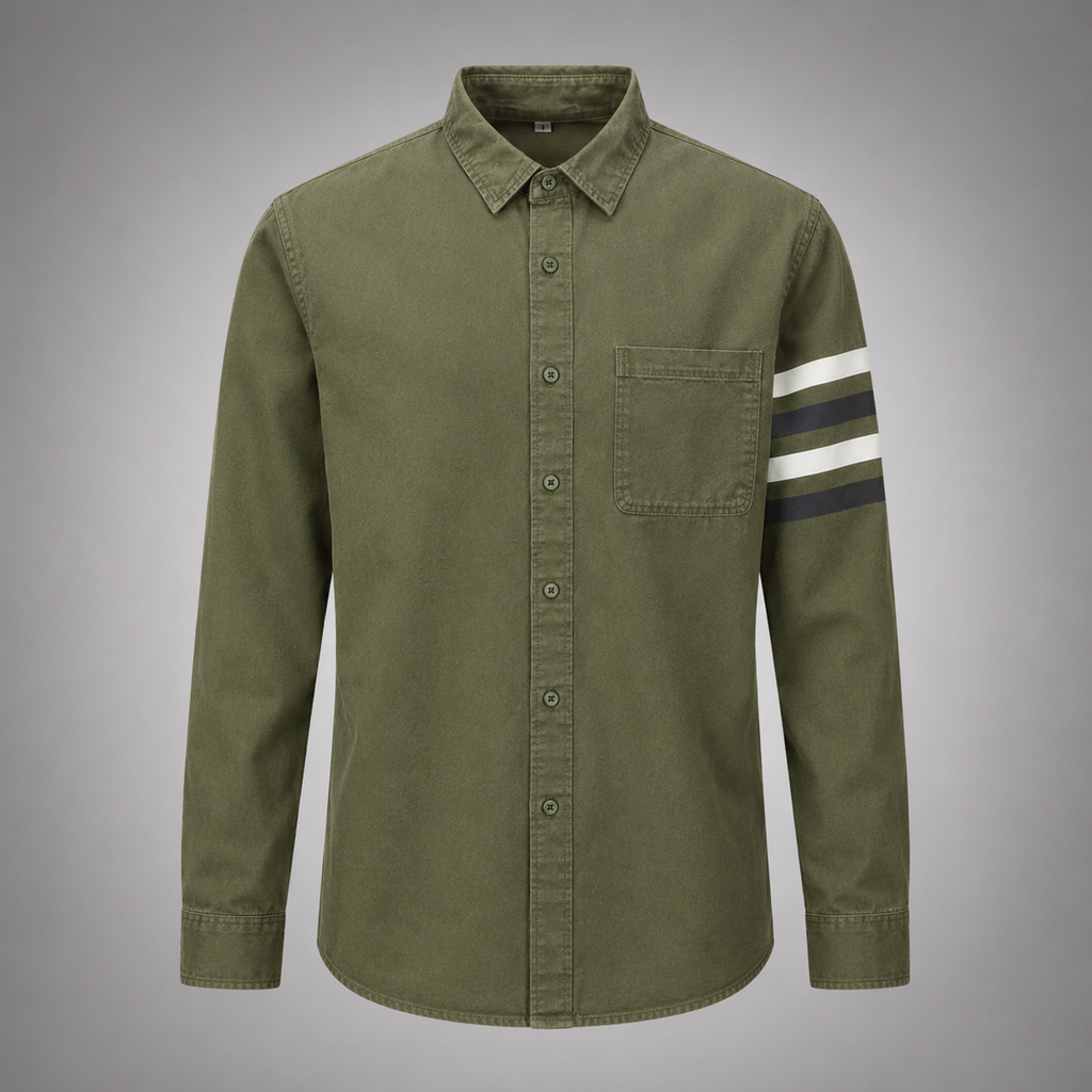 Elio Linen-Blend Shirt