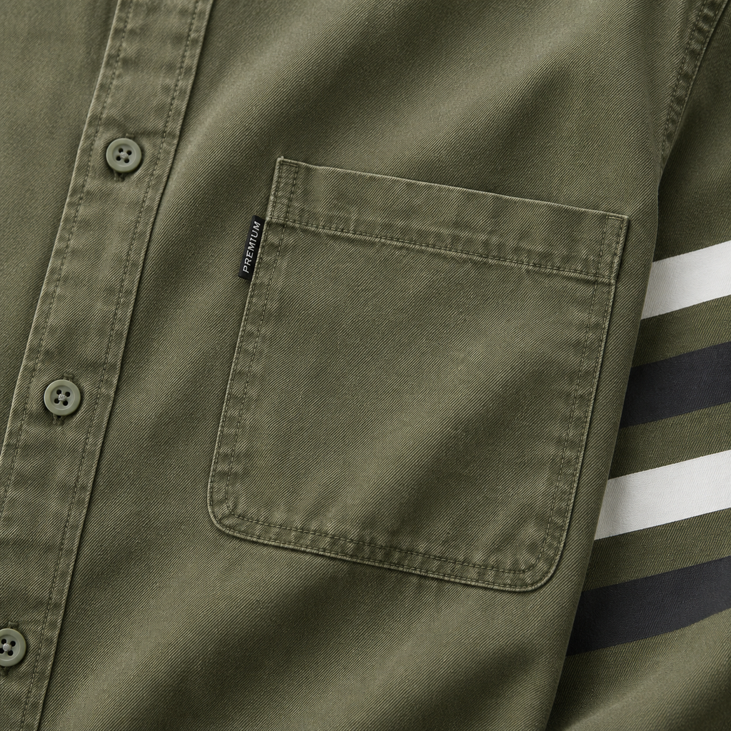 Elio Linen-Blend Shirt