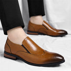 Emilio Brogue Leather Loafer6