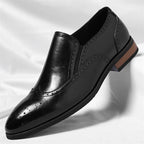 Emilio Brogue Leather Loafer6y7123
