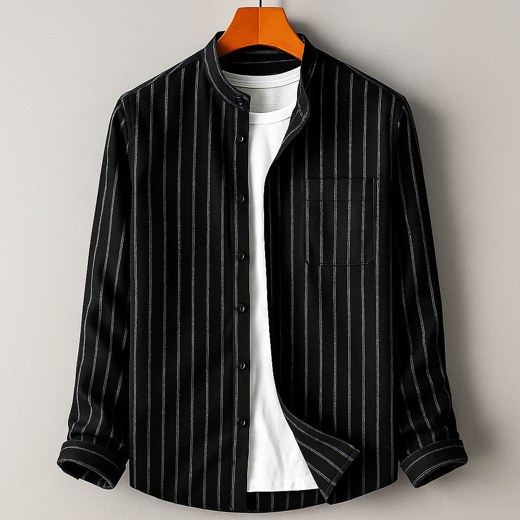 Enzo Cotton-Linen Shirt 0