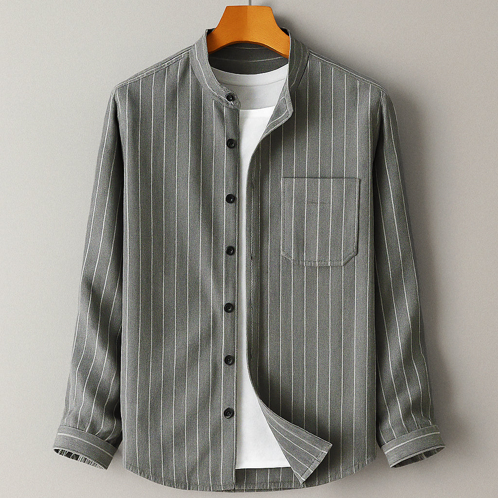 Enzo Cotton-Linen Shirt 1