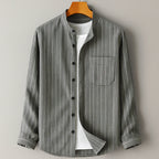 Enzo Cotton-Linen Shirt 1