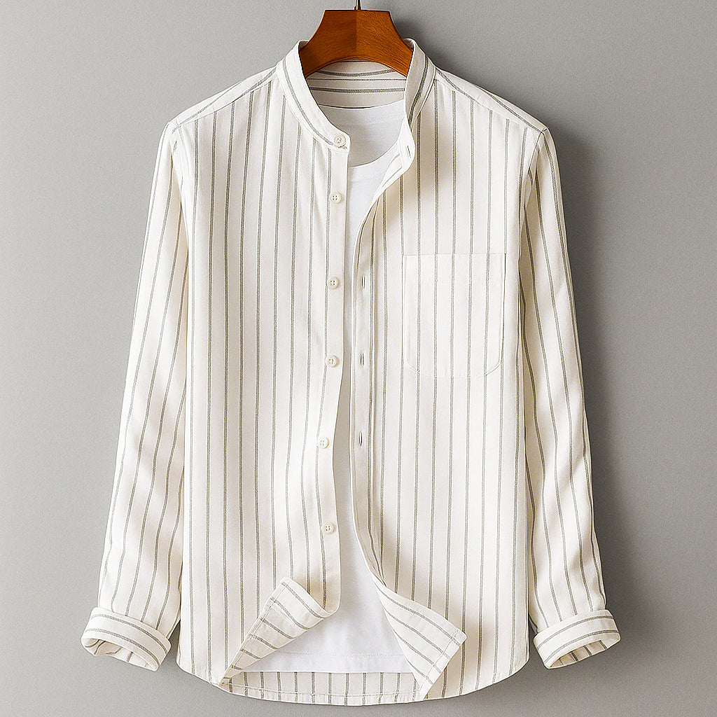 Enzo Cotton-Linen Shirt 2