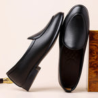 Fashion Mens Penny Loafers Leather Business Casual Shoes Breathable Man Slip on Flats Comfortable Office Driving Shoes Moccasins 3