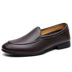 Fashion Mens Penny Loafers Leather Business Casual Shoes Breathable Man Slip on Flats Comfortable Office Driving Shoes Moccasins 7