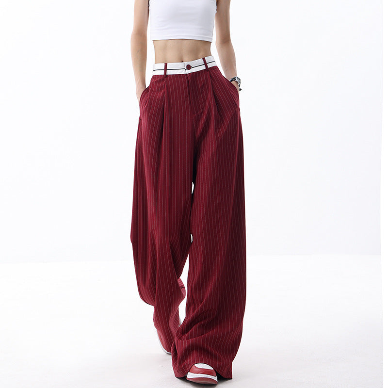 Fiona High-Rise Wide Leg Trousers 0