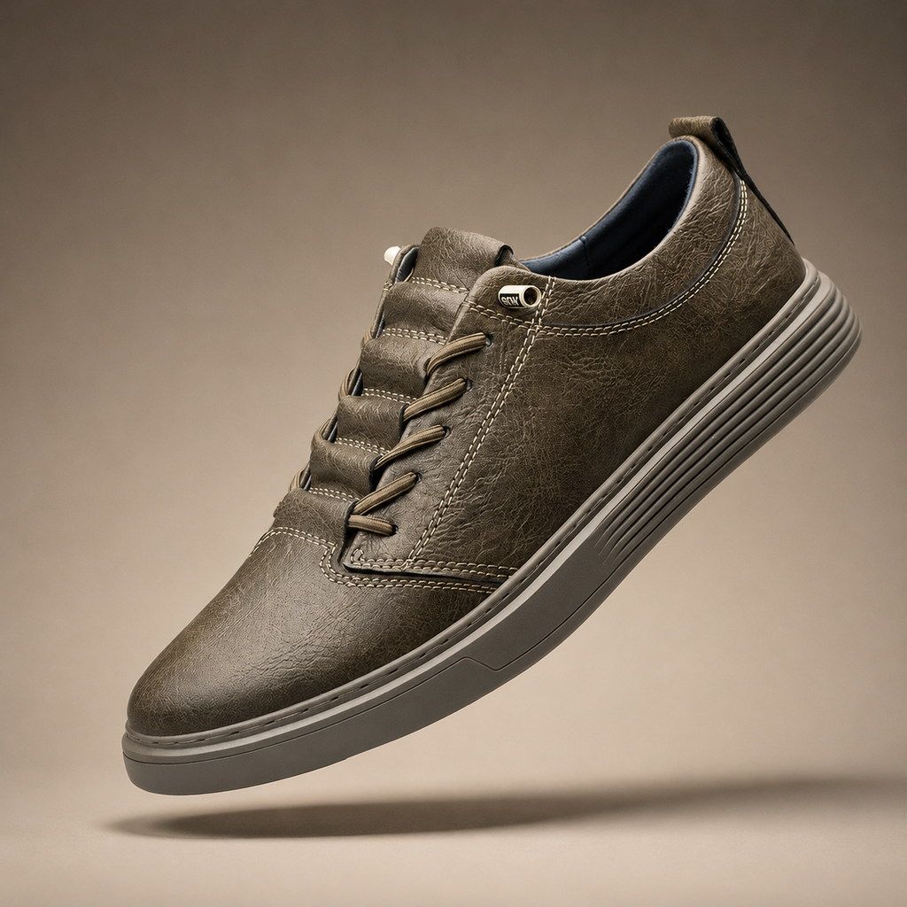 Gianni Leather Lace-Up Shoes