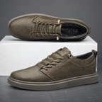 Gianni Leather Lace-Up Shoes