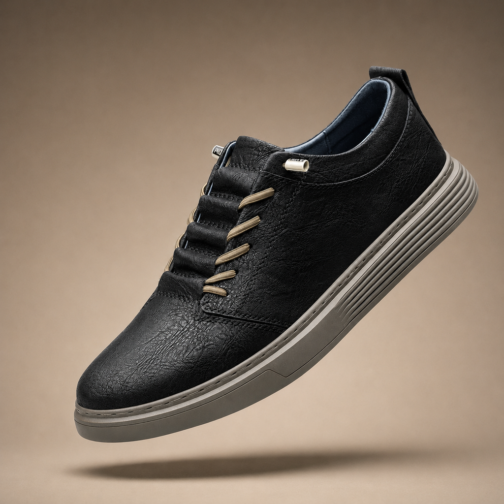 Gianni Leather Lace-Up Shoes