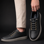 Gianni Leather Lace-Up Shoes