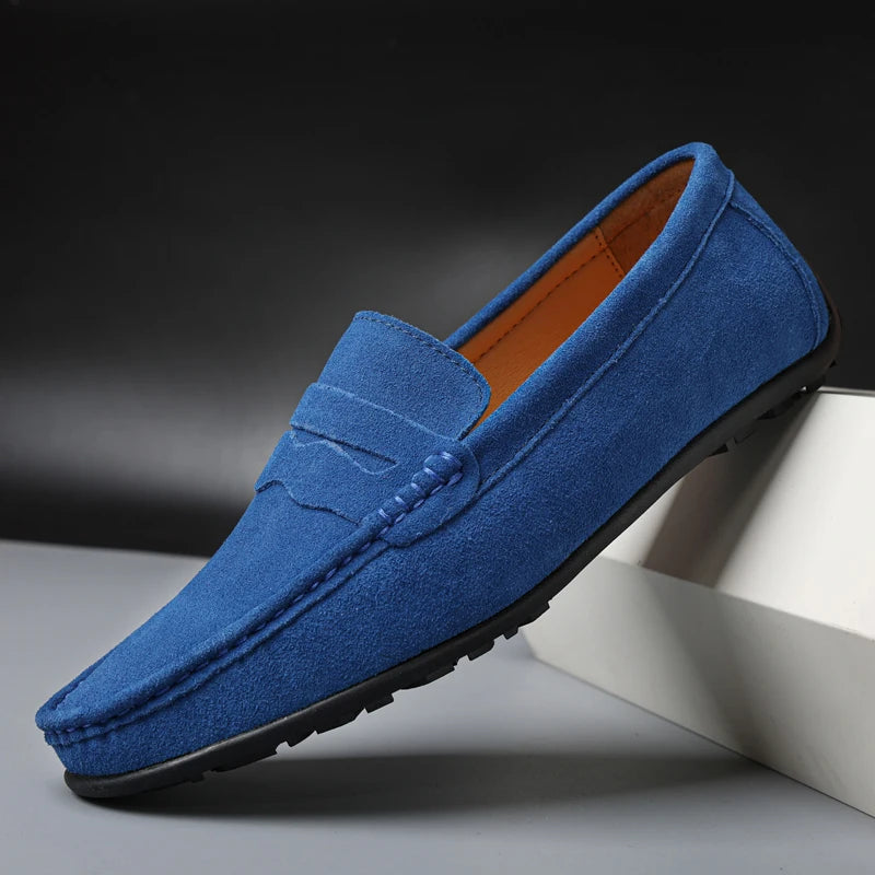 Gildron Genuine Suede Loafers 10