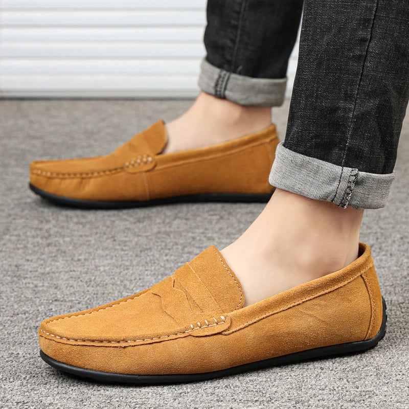Gildron Genuine Suede Loafers 2