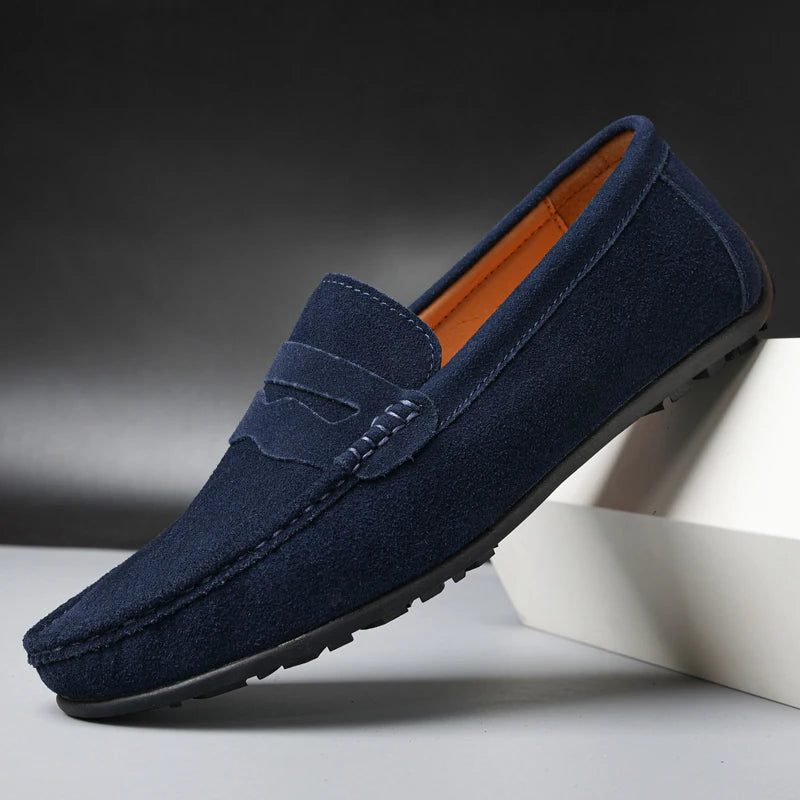 Gildron Genuine Suede Loafers 8