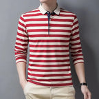 Harrison Nautical Stripe Polo 1