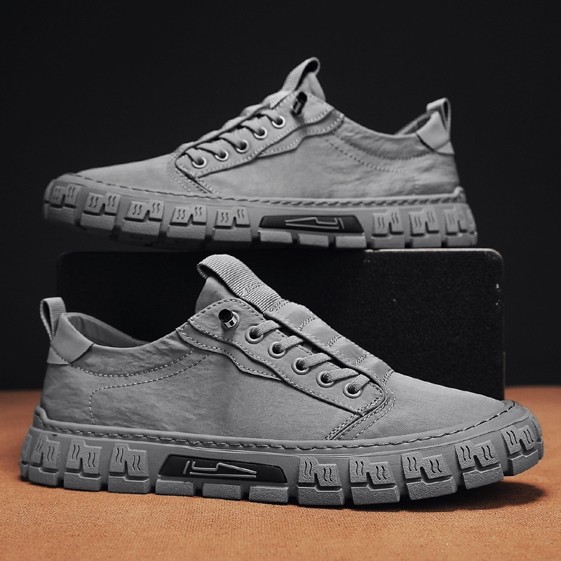 Harrison Suede-Like Canvas Sneakers 3