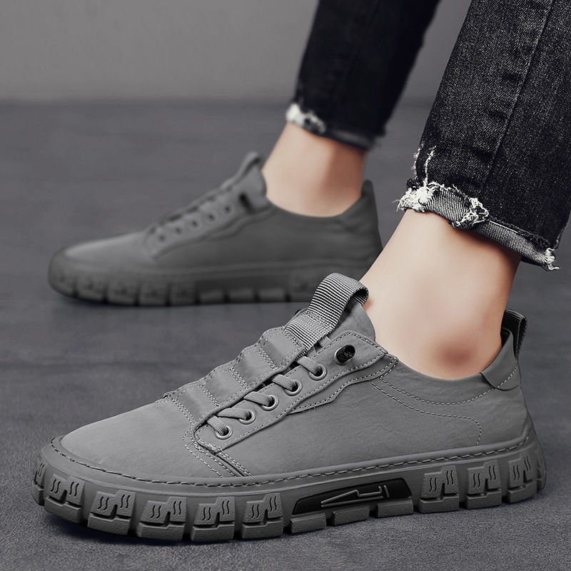 Harrison Suede-Like Canvas Sneakers 5