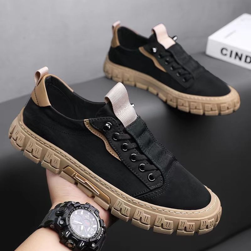 Harrison Suede-Like Canvas Sneakers 7
