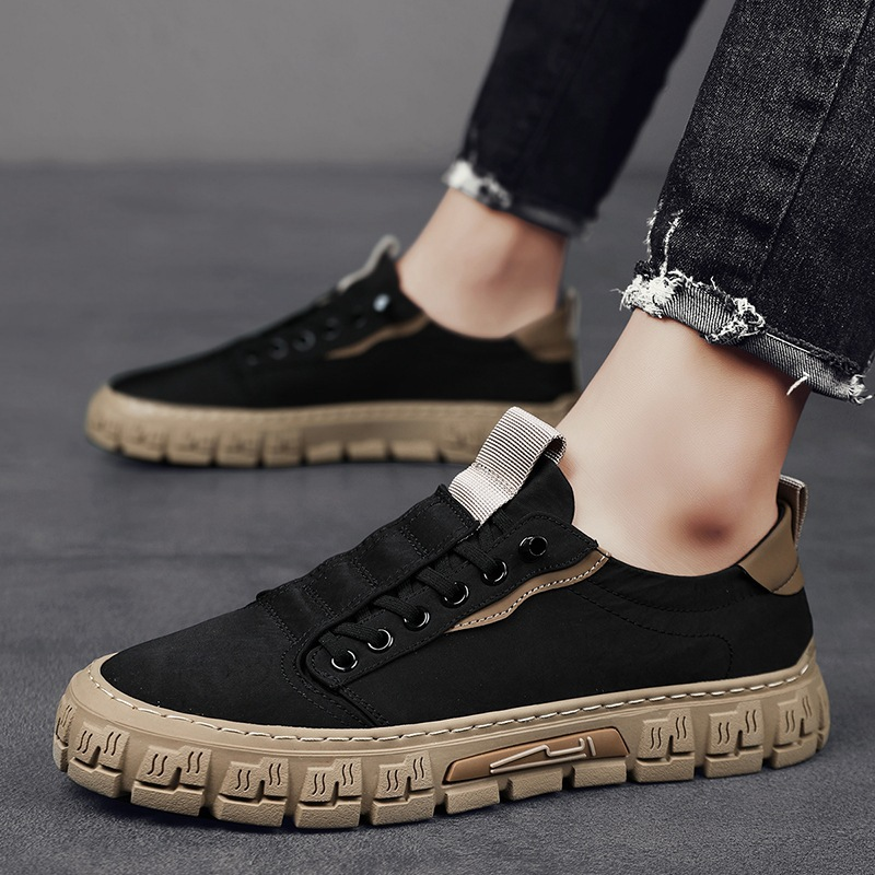 Harrison Suede-Like Canvas Sneakers 8