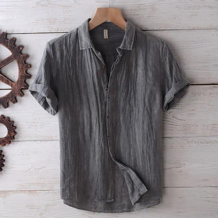 Hudson Men's Linen Shirt 0