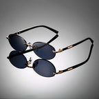Lennox Rimless Oval Sunglasses 2