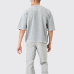 Luca Textured Cotton Blend Polo Shirt 2