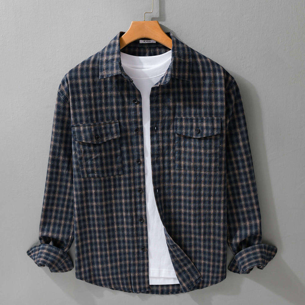 Corrado Plaid Flannel Overshirt