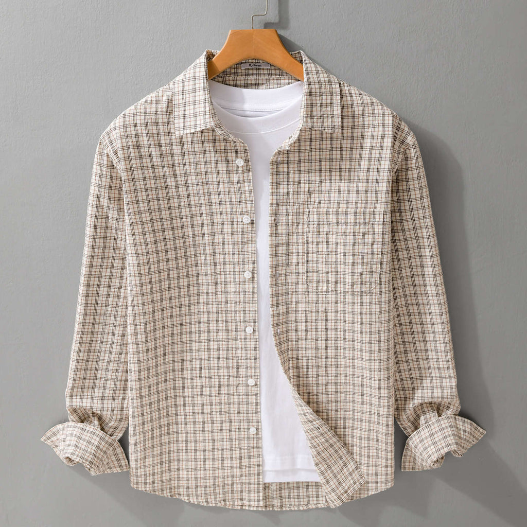 Guido Checked Cotton Shirt