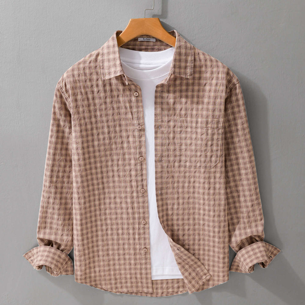 Guido Checked Cotton Shirt