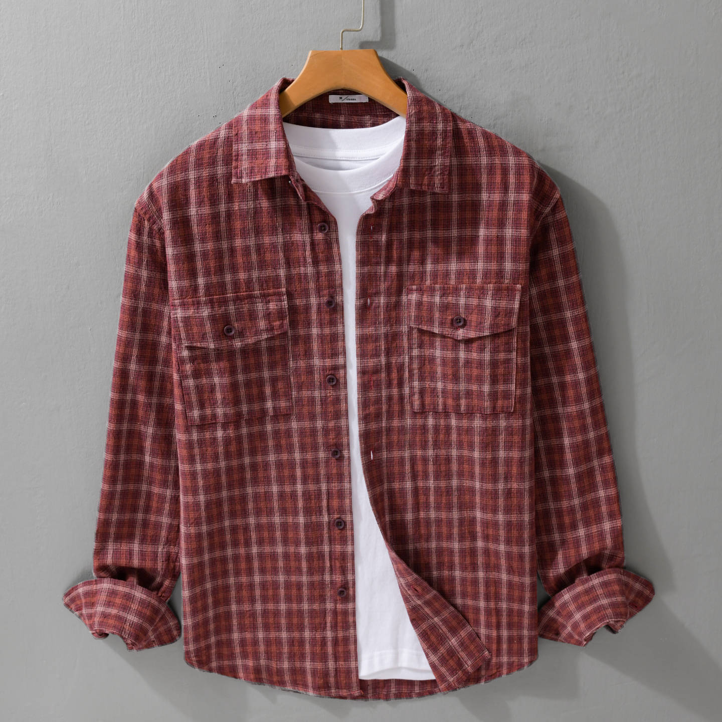 Corrado Plaid Flannel Overshirt