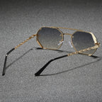 Marcello Hexagonal Metal Sunglasses 1