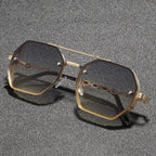Marcello Hexagonal Metal Sunglasses 2