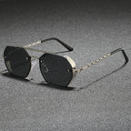 Marcello Hexagonal Metal Sunglasses 5