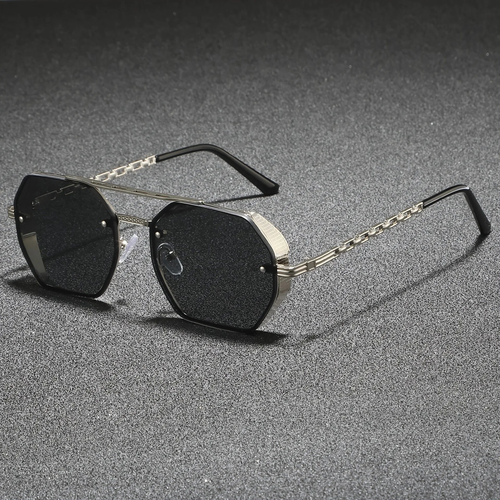 Marcello Hexagonal Metal Sunglasses 5