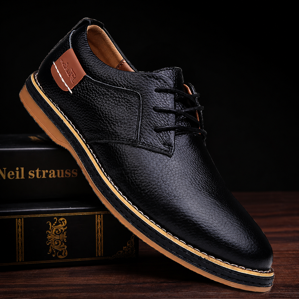 Marcello Leather Derby Shoe4