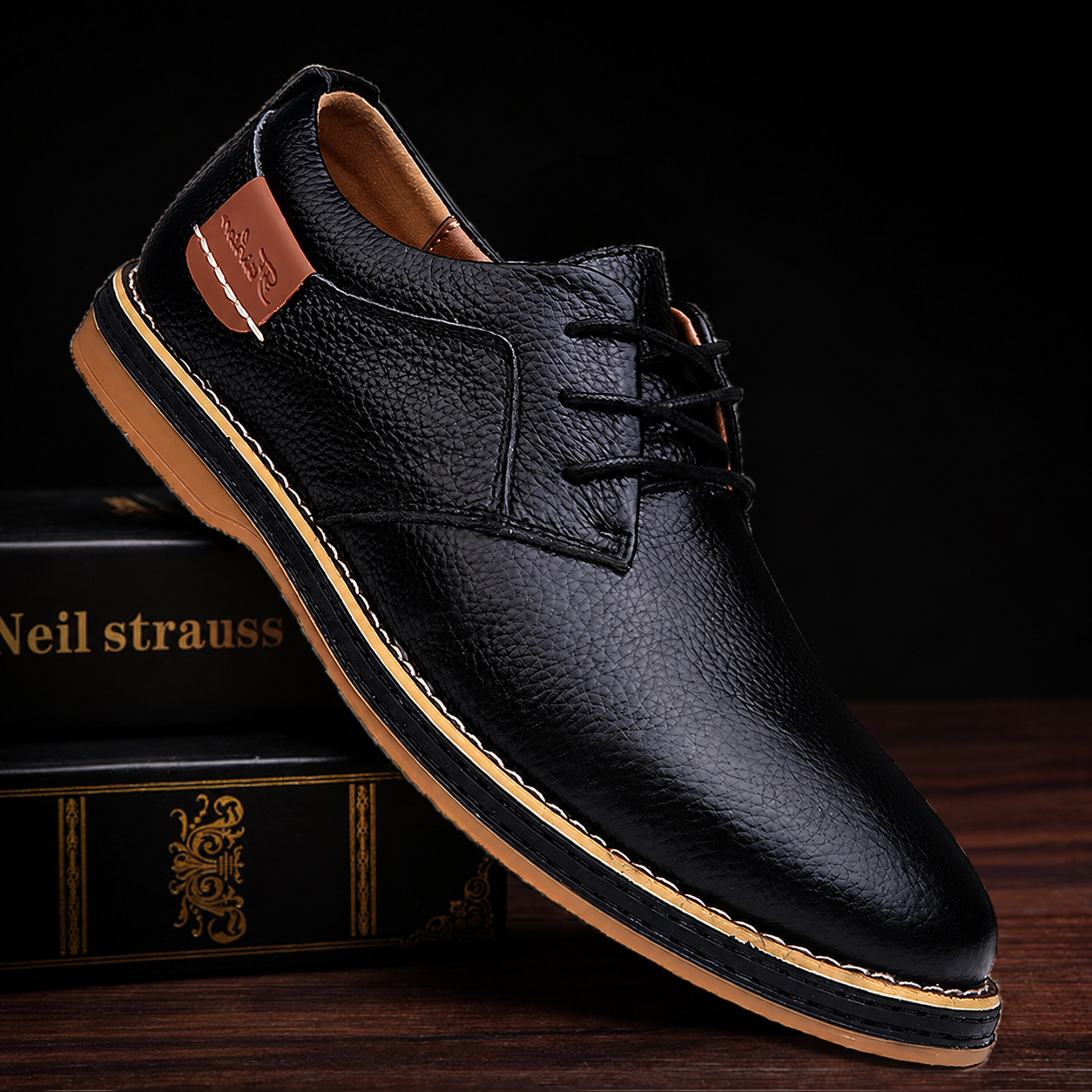 Marcello Leather Derby Shoe4