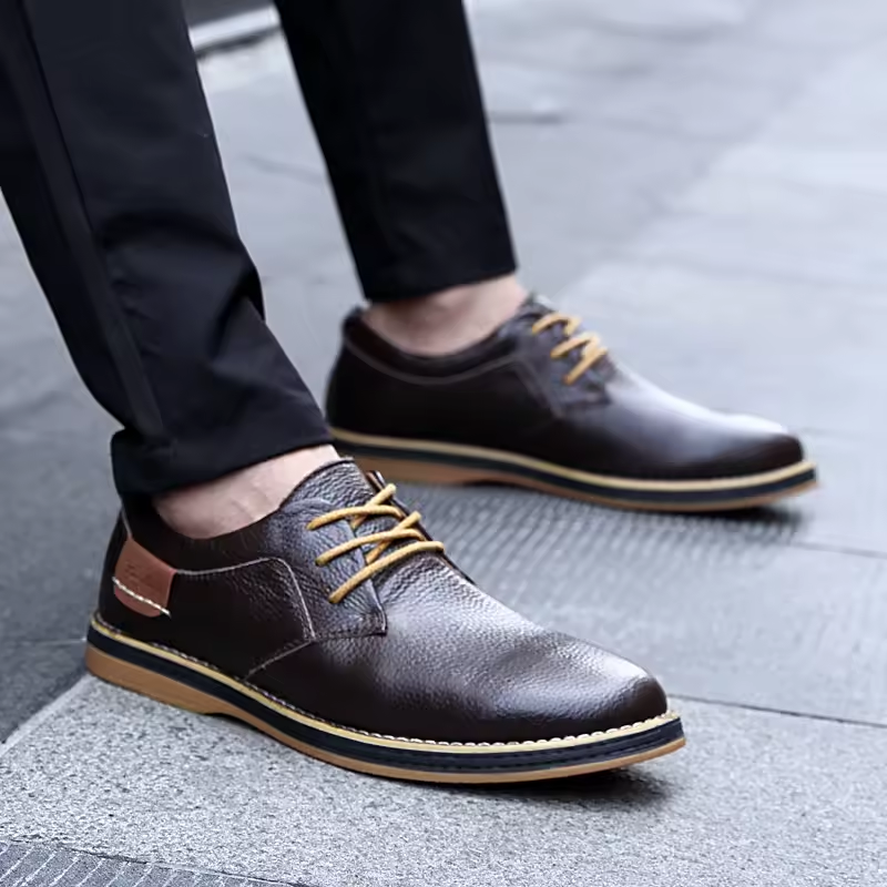 Marcello Leather Derby Shoe5