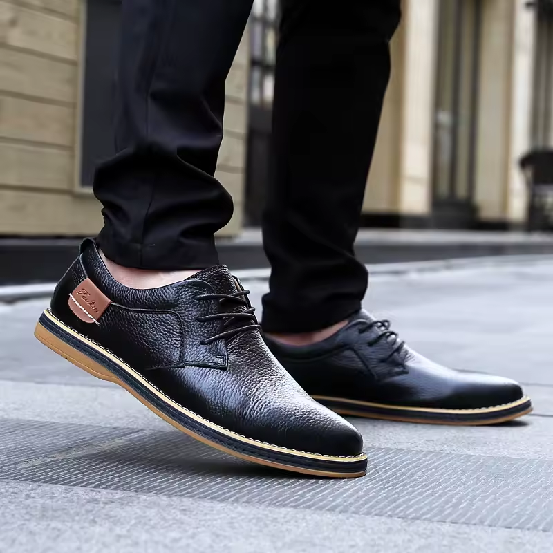 Marcello Leather Derby Shoe6