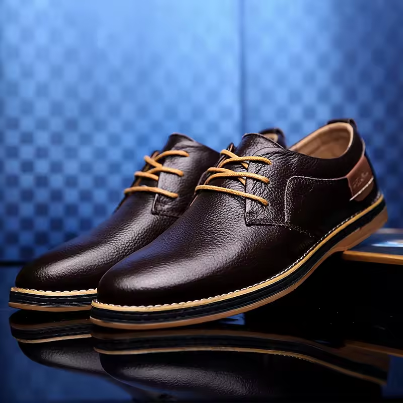 Marcello Leather Derby Shoe8