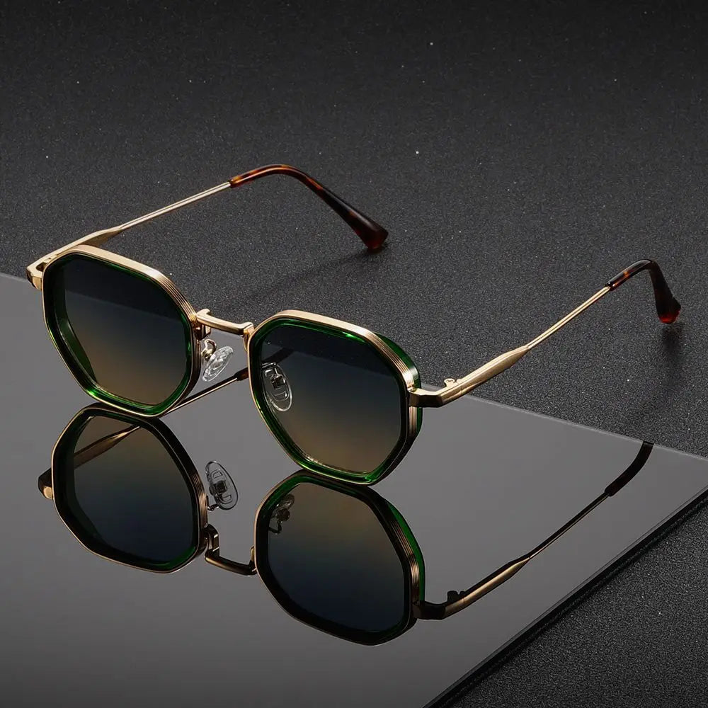 Marco Geometric Mirror Shades9