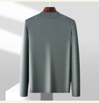 Matteo Textured Mock-Neck Sweater5