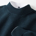 Matteo Textured Mock-Neck Sweater7