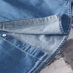Men's "Stockman" Premium Denim Button Up 8
