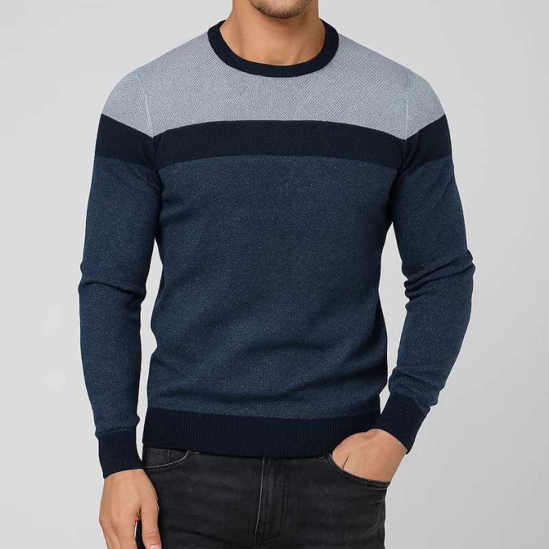 “Milo Tailored Cotton Knit Sweater” 0