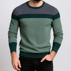 “Milo Tailored Cotton Knit Sweater” 1