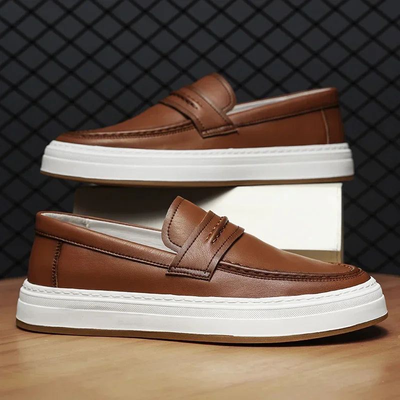 Moico Genuine Leather Loafers 3