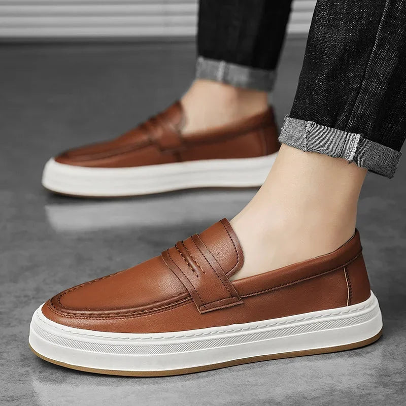 Moico Genuine Leather Loafers 6