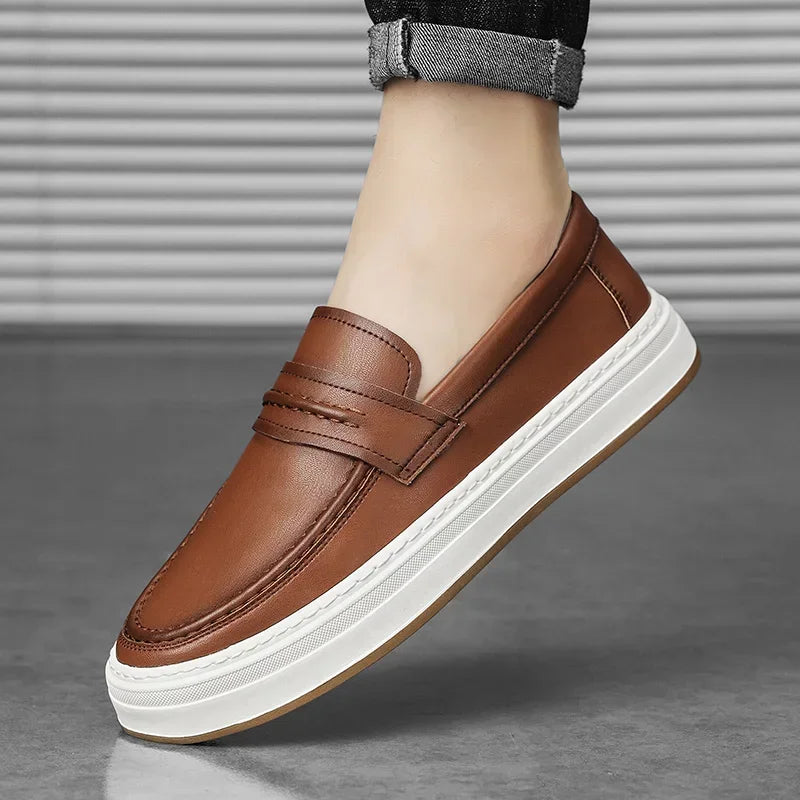 Moico Genuine Leather Loafers 8